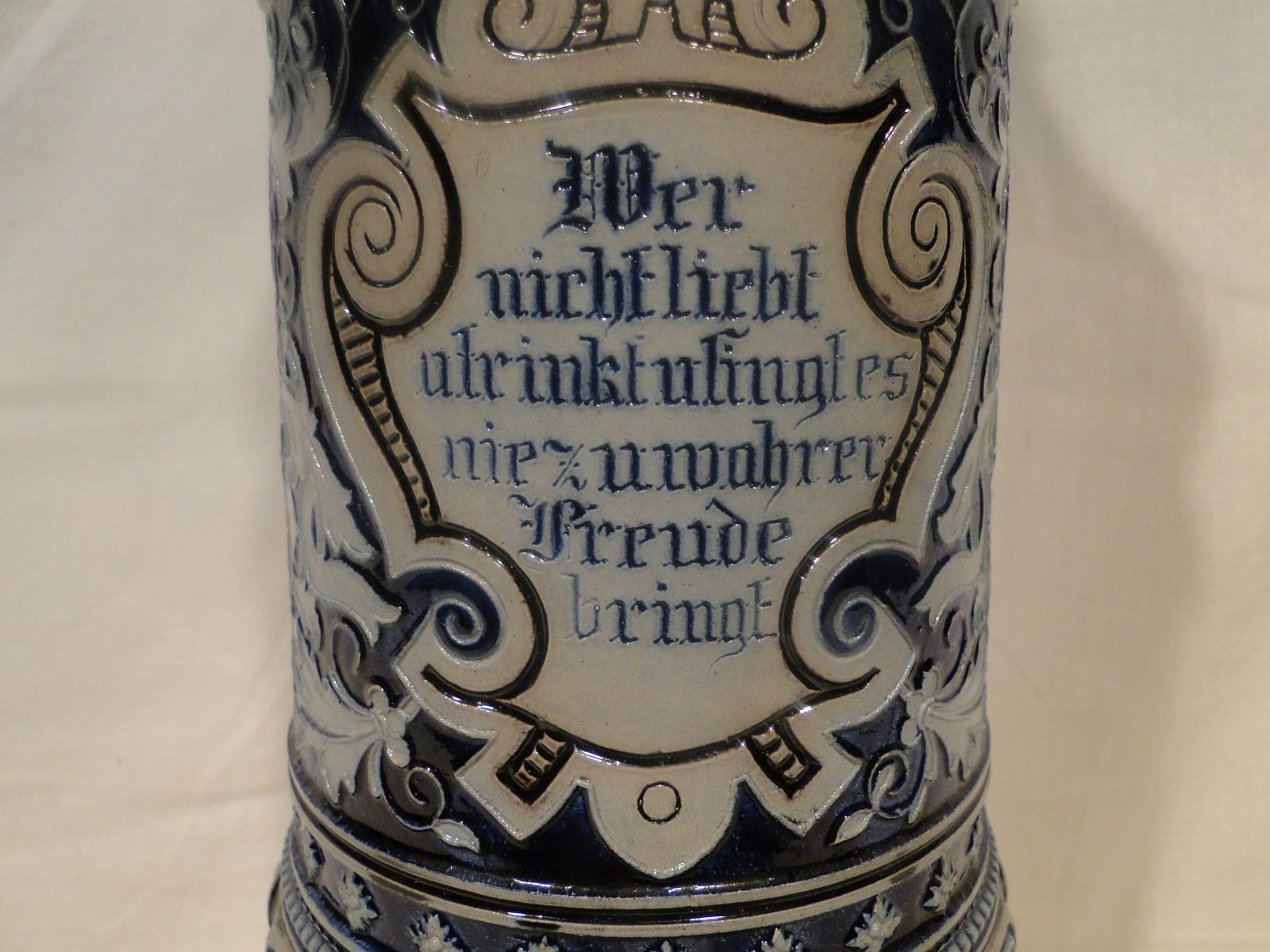 Antik régi Nürnbergi korsó fedeles kupa