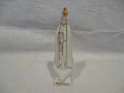 Antik biszkvit porcelán Fatima