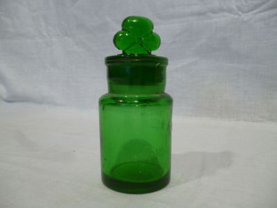 Antik GUSTAV LOHSE parfümös üveg
