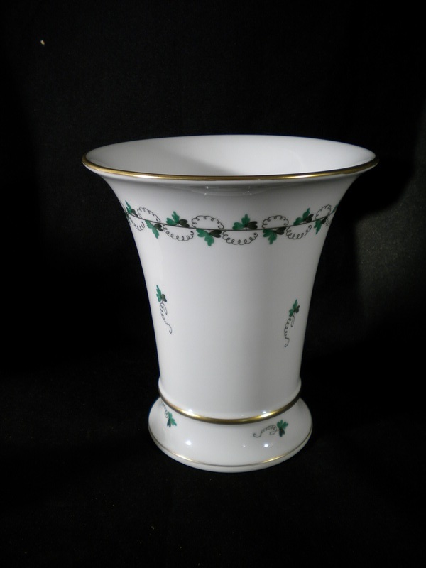 Díszdobozos herendi porcelán váza