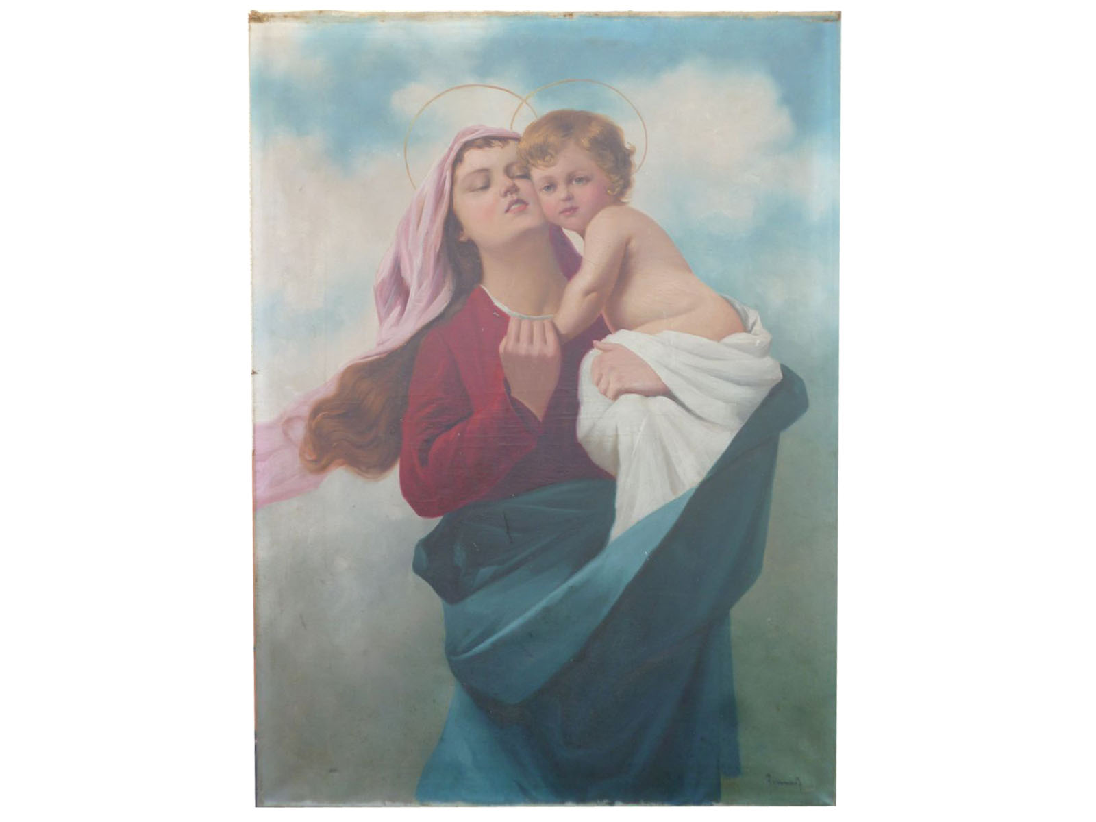 Pammer János: Mária a kis Jézussal szentkép